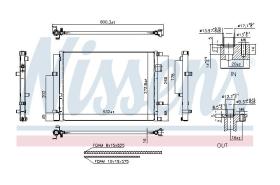 NISSENS 941346 - CONDENSER KIA RIO (2017) 1.0 T-GDI ECO-DYNAMICS+