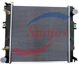 SANJOS SJ0015606 - RADIADOR FORKLIFT NISSAN PANAL: 375*458*48 (ALU/PLAS)