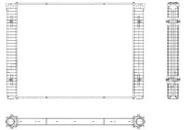 SANJOS SJ0015609 - RAD. VOLVO PENTA TAD16 LOWER/VOLVO CE
