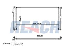 SANJOS SJ0015635 - RADIADOR TOYOTA AURIS 1.2