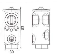 MAHLE AVE209000S - MERCEDES-BENZ ACTROS MP2 / MP3 1860 L, LL