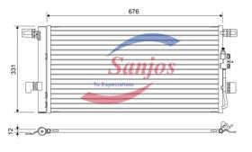 SANJOS SJ0021928 - AUDIQ5 (FYB;FYG) 2.0 ;2016-