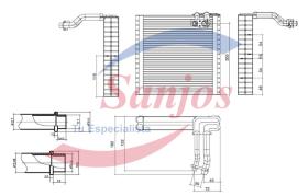 SANJOS SJ0060488 - EVAP. DACIA/RENAULT LOGAN/CAPTUR/CLIO 01.17-