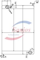 SANJOS SJ0015680 - RADIADOR CARGADOR VOLVO L110E