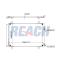 REACH COOLING 1305654PDH - PEUGEOT308 1.2 ;2007-